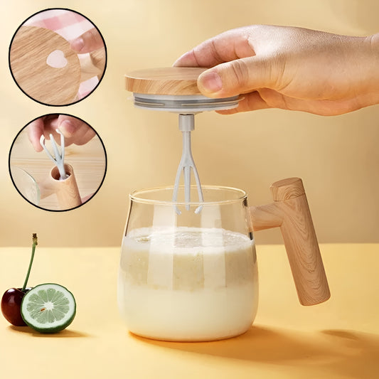 Self-Stirring Electric Mug – Auto Mixing Cup for Coffee & More